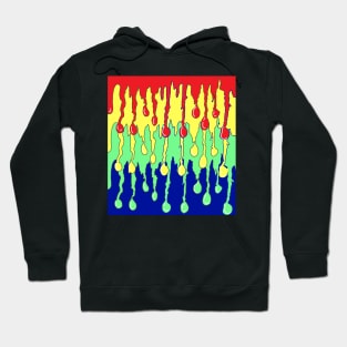 graffiti drip pop art 7 Hoodie